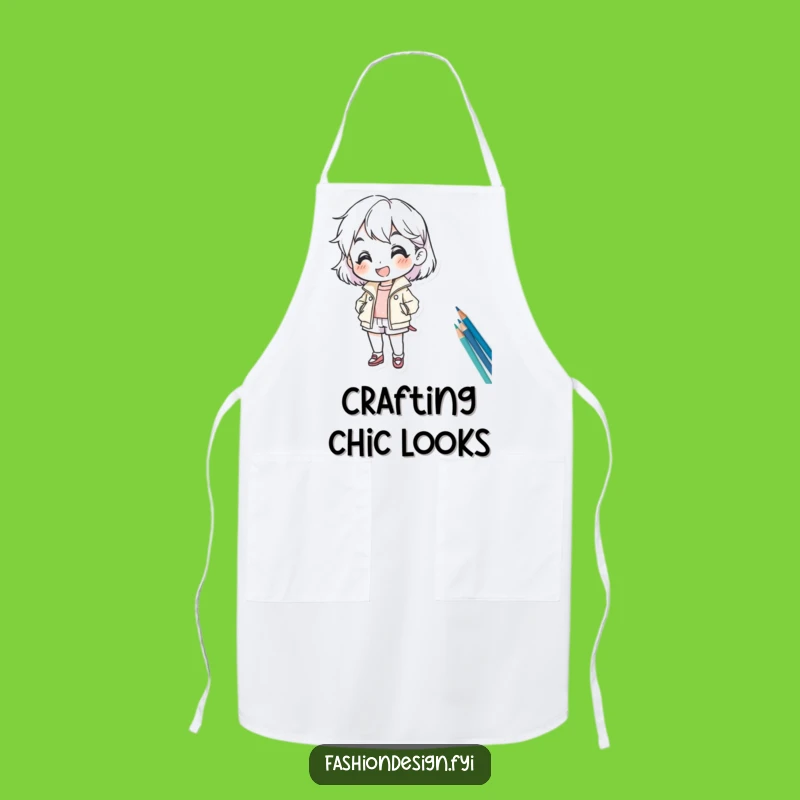 Funny Fashion Sketch Apron: Creative Designer Kitchen Wear, Perfect Funny Gift for Cooks