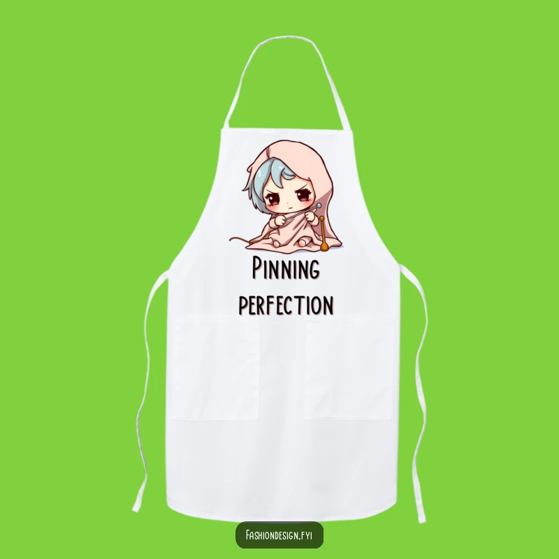 Funny Seamstress Apron - Kitchen Crafting & Precision Pinning