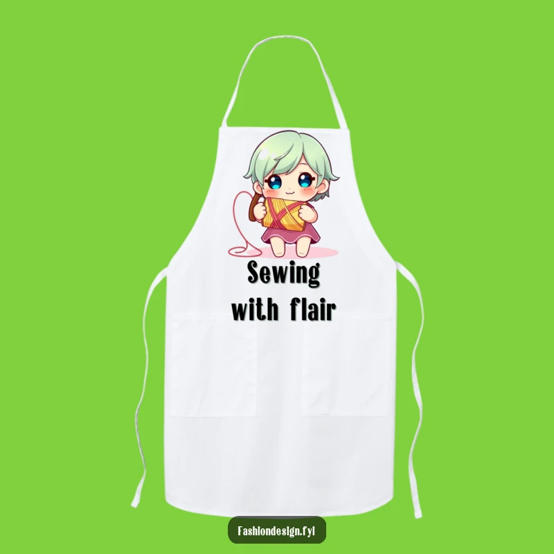 Funny Thread Spool Apron: Crafty Kitchen Fun, Perfect Maker's Gift