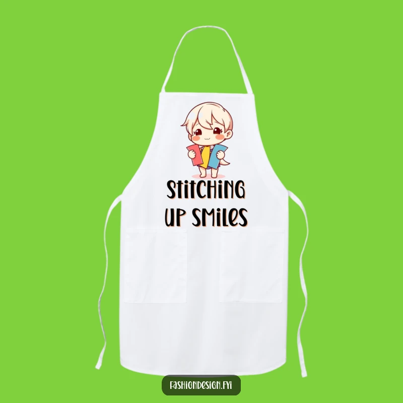 Funny Crafter Apron: Colorful Fabric Kitchen Wear, Hilarious Humorous Gift