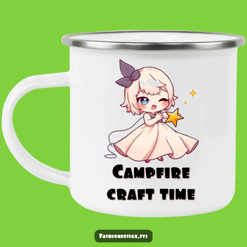 Funny Seamstress Star Camping Mug: Fuel Your Adventures with Mischievous Humor