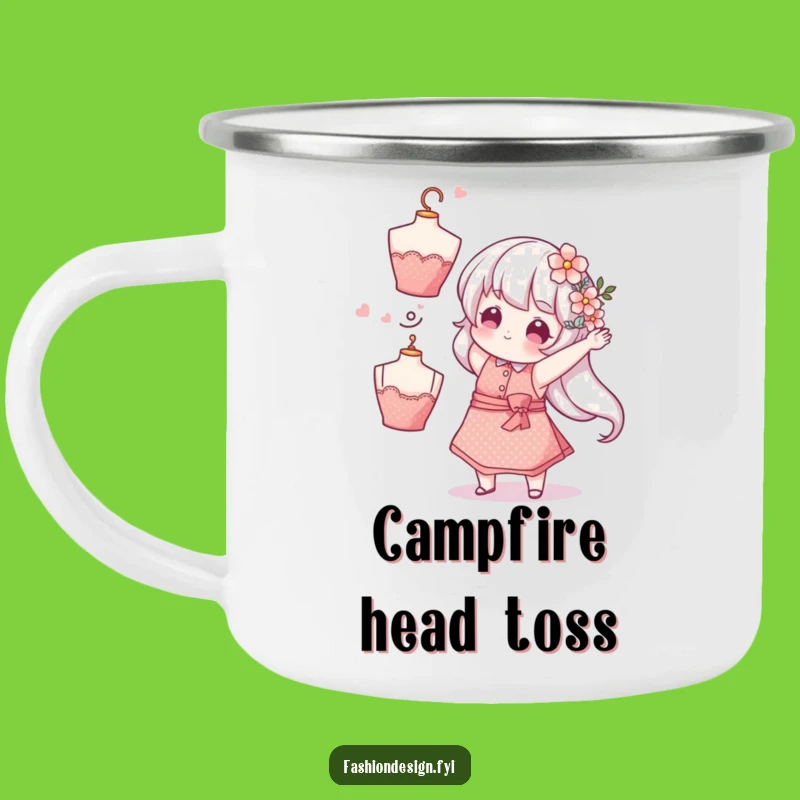 Funny Florist Flower Camping Mug: Fuel Your Adventures with Whimsical Humor