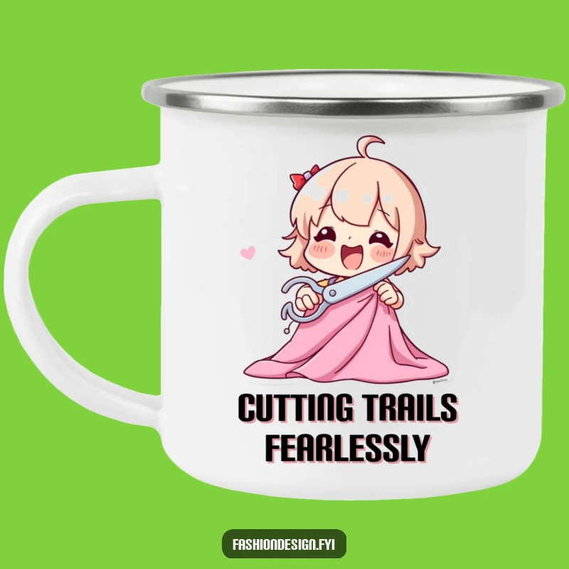 Funny Sewing Camping Mug: Outdoor Crafter Drinkware, Great Funny Gift for Campers