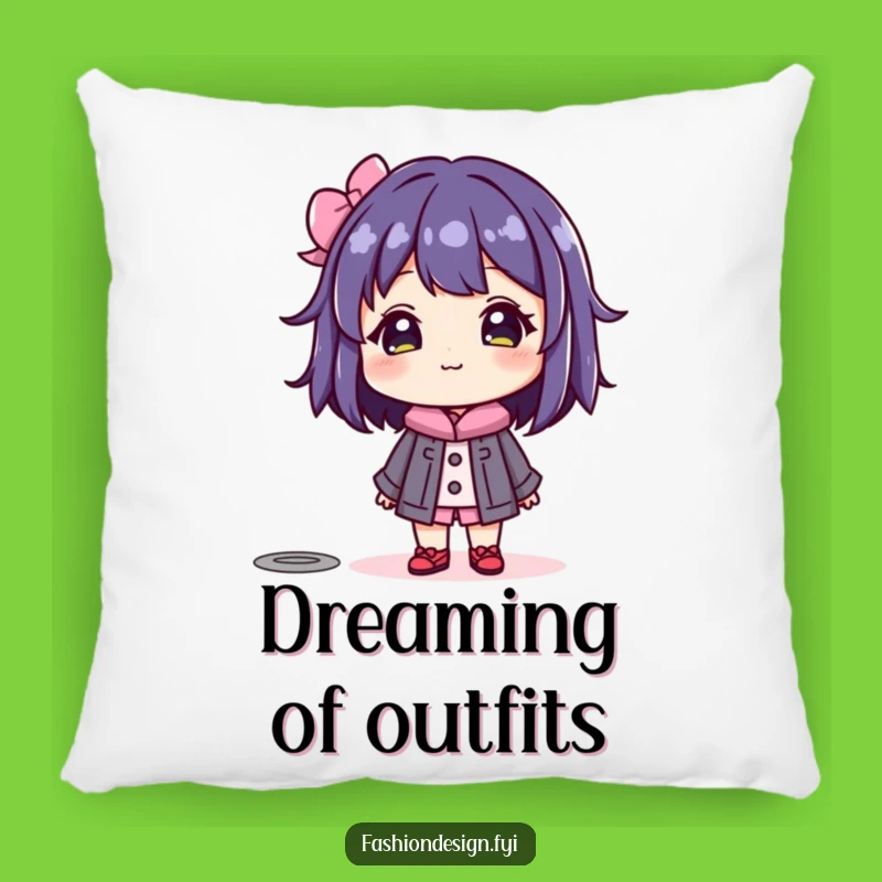 Funny Mannequin Admiration Pillow: Cozy Character with Fashion Charm