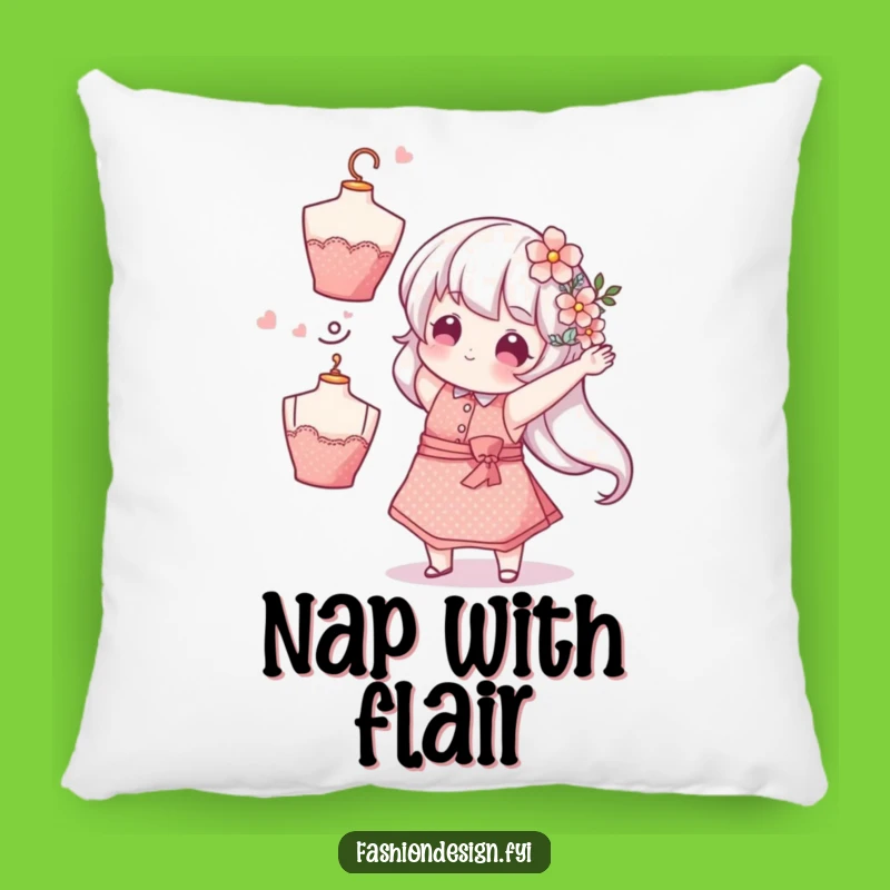 Funny Florist Flower Pillow: Cuddle Up with Whimsical Dreams and Humorous Comfort