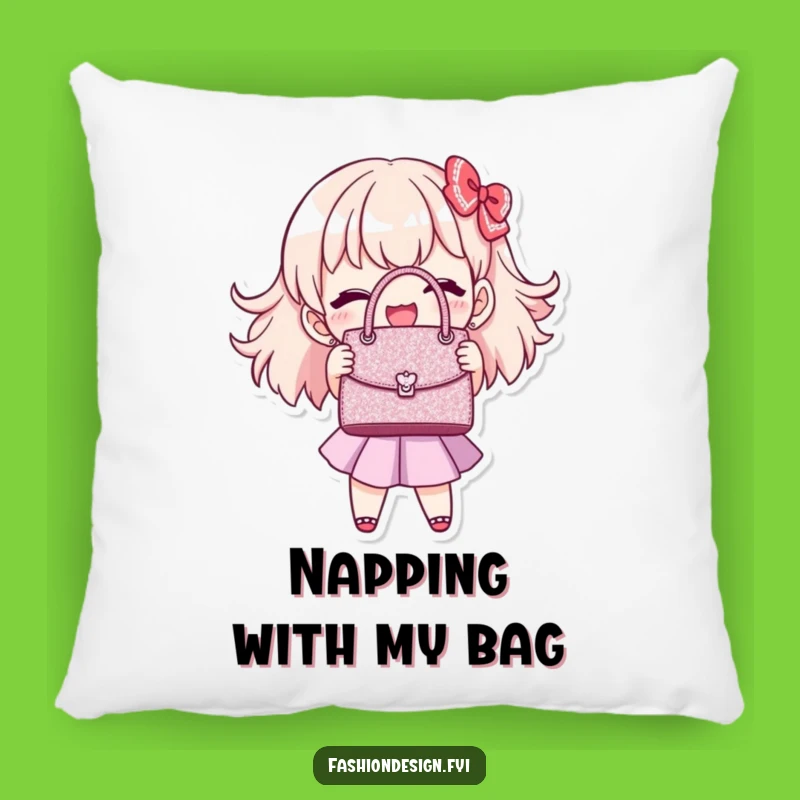 Funny Handbag Stitcher Pillow, Cozy Craft, Perfect Accent Gift