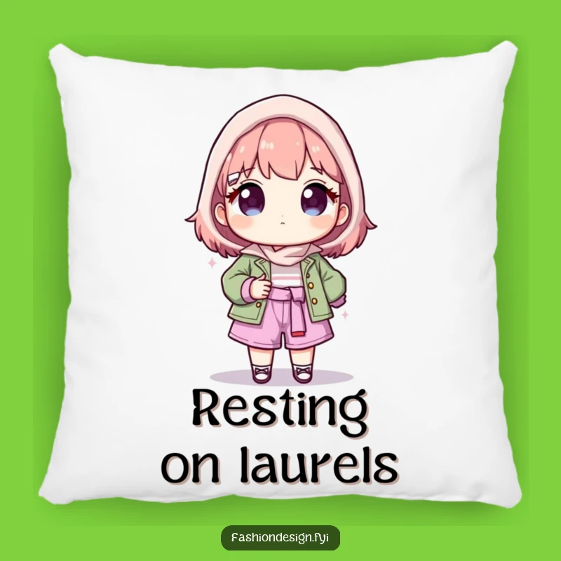 Funny Fashionista Pillow: Proud Creator's Masterpiece, Comfy and Hilarious Decor