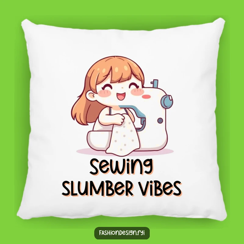 Funny Sewing Character Pillow: Cozy Creator Funny Gift for Comfort