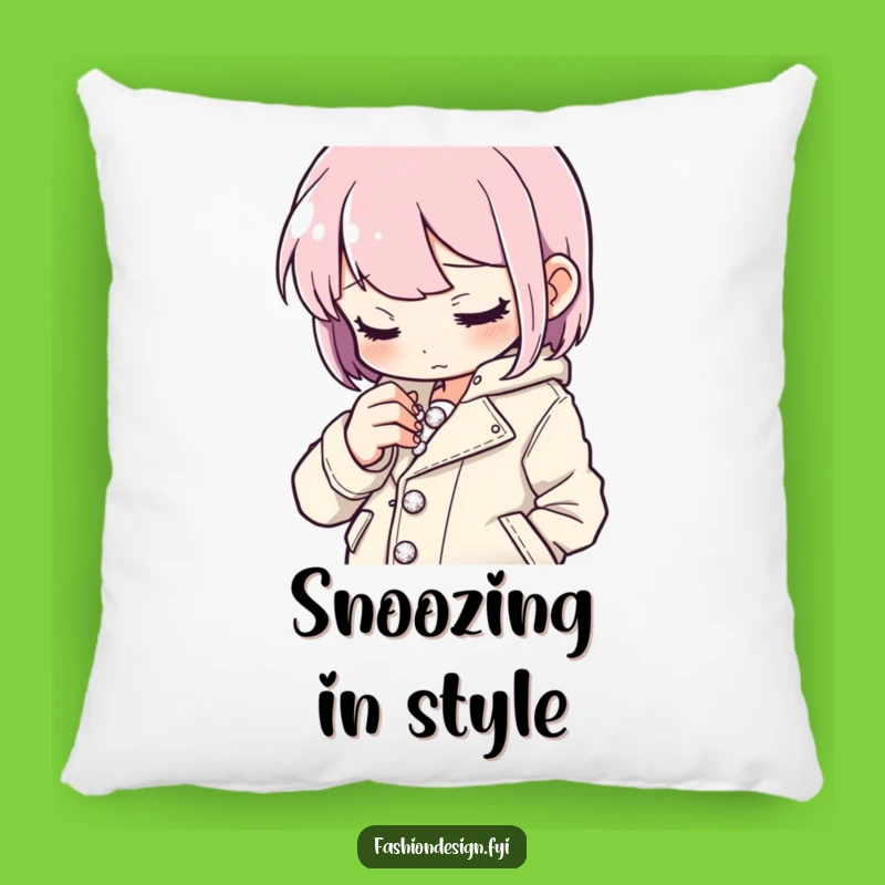 Funny Button Stitcher Pillow, Cozy Detail, Perfect Accent Gift