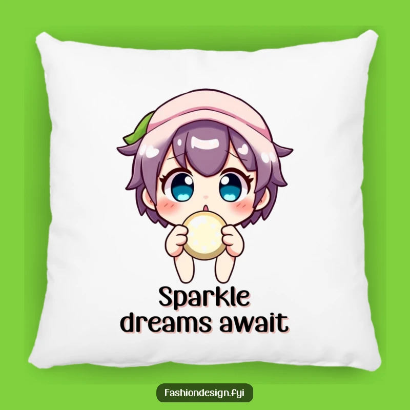 Funny Crafter Pillow: Cozy Comfort for Sparkly Moments