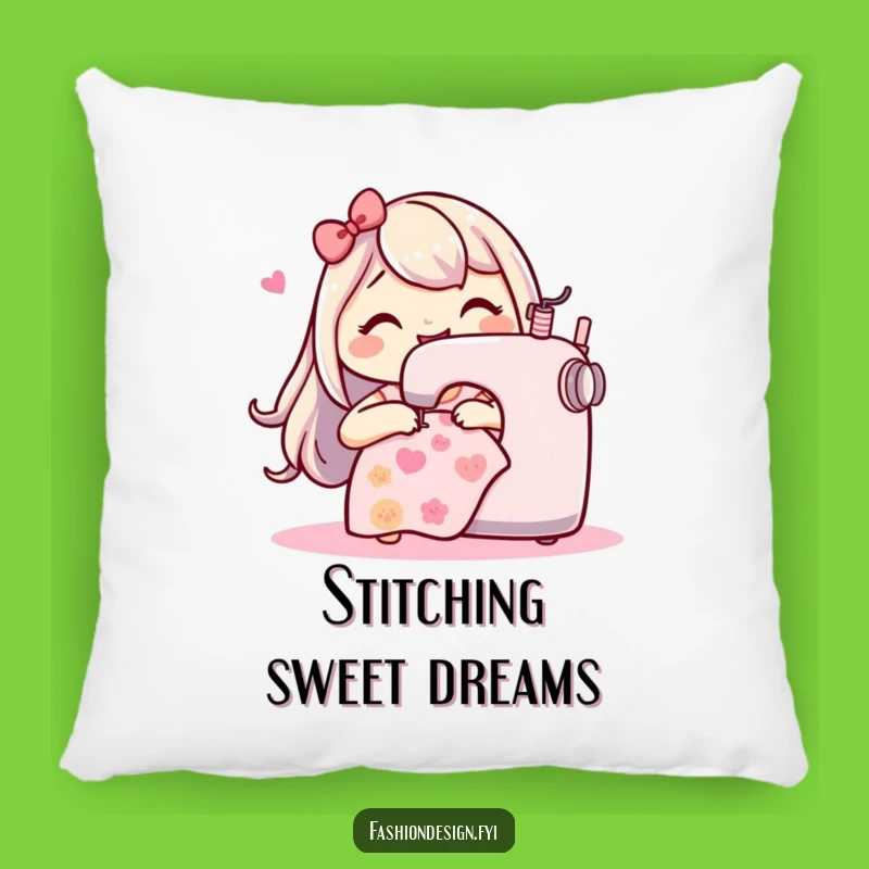 Funny Sewing Machine Pillow: Cozy Craft Comfort, Hilarious Accent Gift