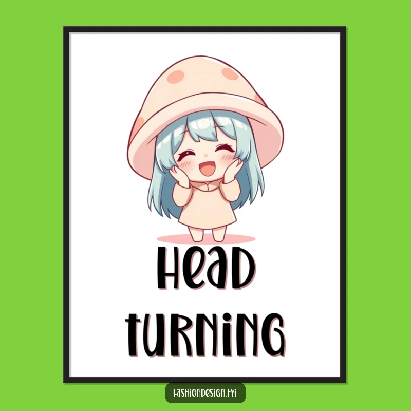 Funny Giggle Hat Digital Print: Comedic Wall Art, Bring Laughter Home, A Humorous Gift