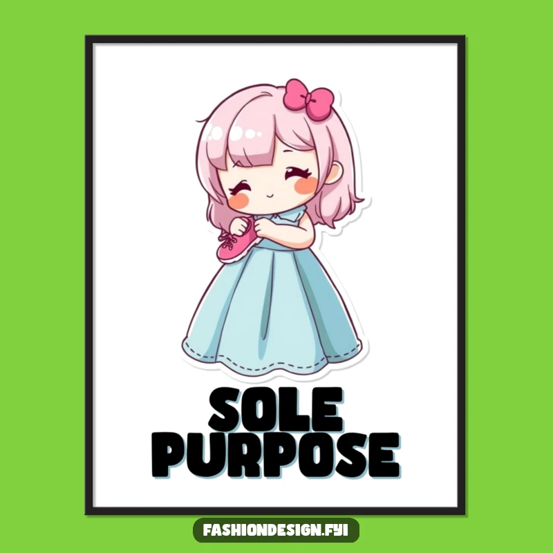 Funny Happy Seamstress Digital Art: Bring Crafty Humor to Your Walls