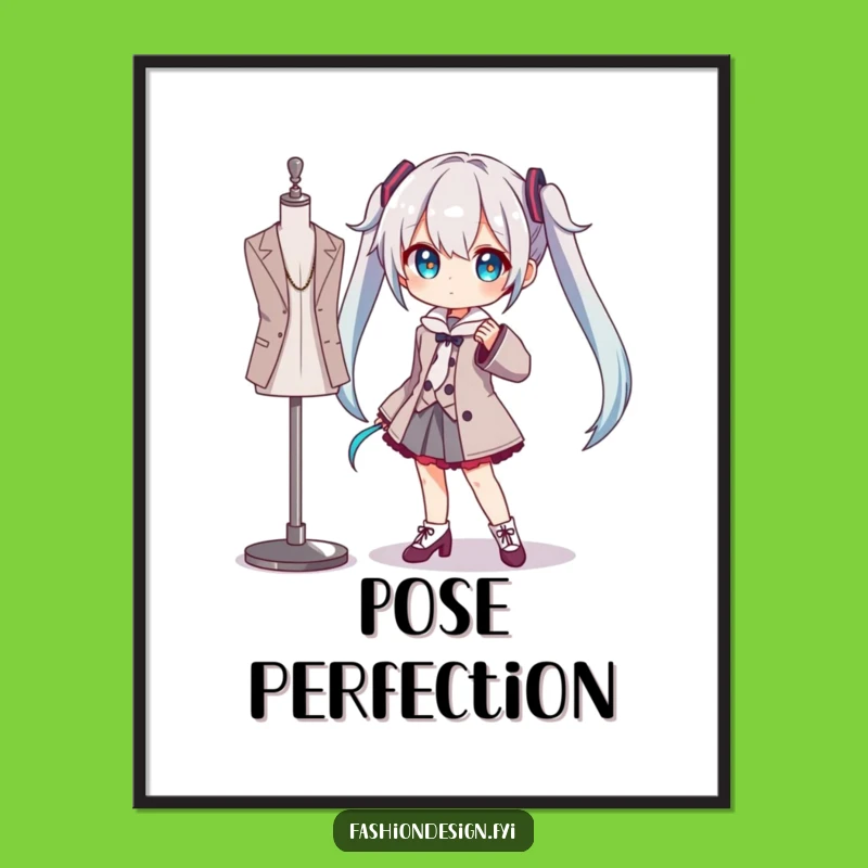 Funny Pose Digital Art Print: Hilarious High-Resolution Artwork Gift