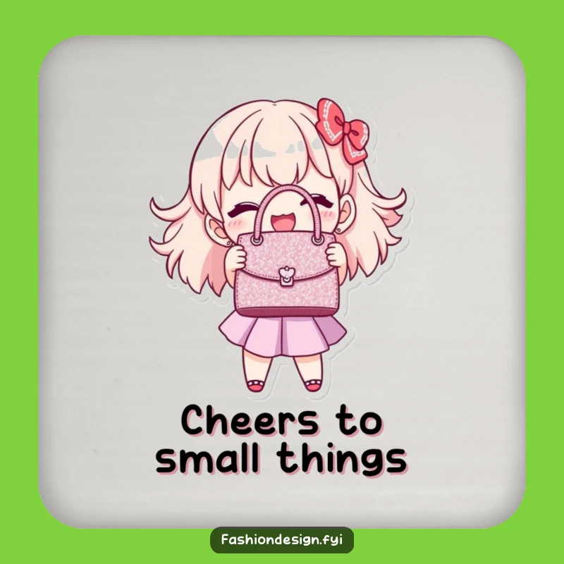 Funny Handbag Stitcher Coaster, Protect Your Style, Hilarious Home Gift