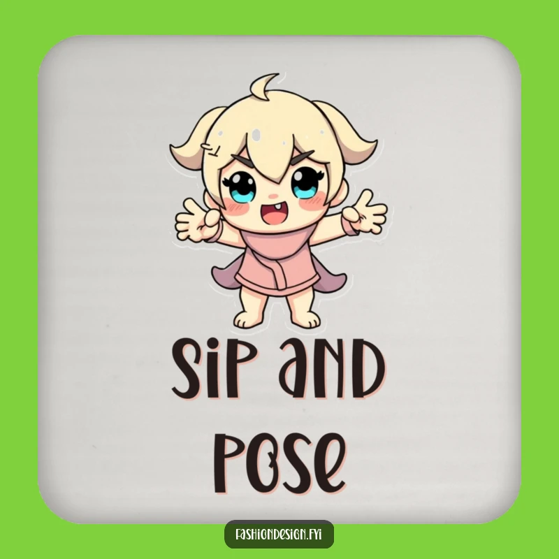 Funny Model Coasters: Dramatic Style for Your Tabletop, a Hilarious Gift Set