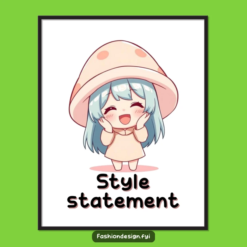 Funny Giggle Hat Poster: Comedic Wall Art, Bring Laughter Home, A Hilarious Decor Gift