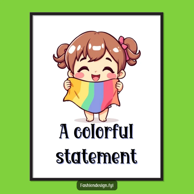 Funny Seamstress Poster - Fabric Dreams, Hilarious Decor for Makers