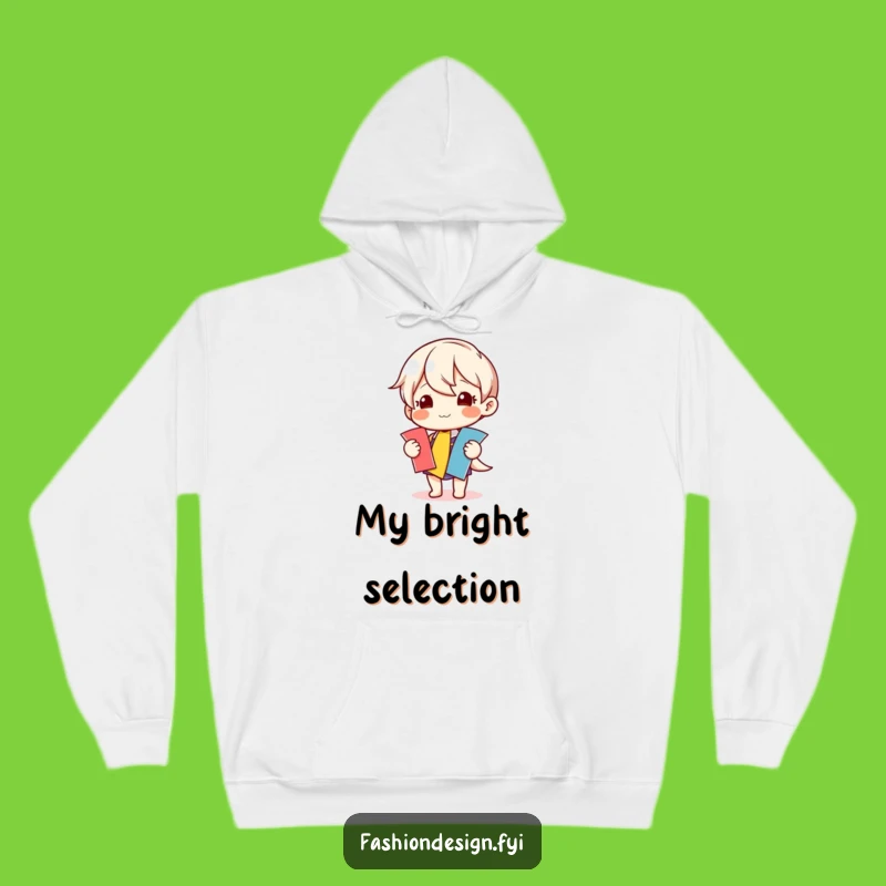 Funny Crafter Hoodie: Cozy Fabric Swatches Sweatshirt, Awesome Humorous Novelty Gift