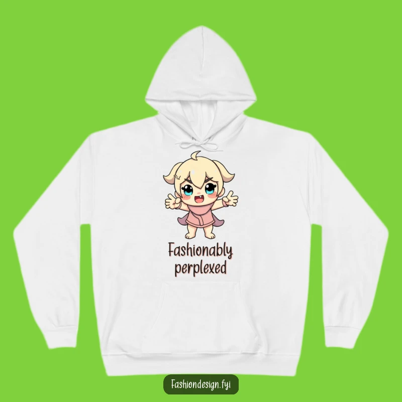 Funny Model Hoodie: Cozy Style with a Dramatic Pose, a Hilarious Gift