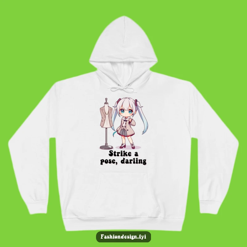 Funny Pose Hoodie: Cozy & Hilarious Artistic Statement Piece Gift