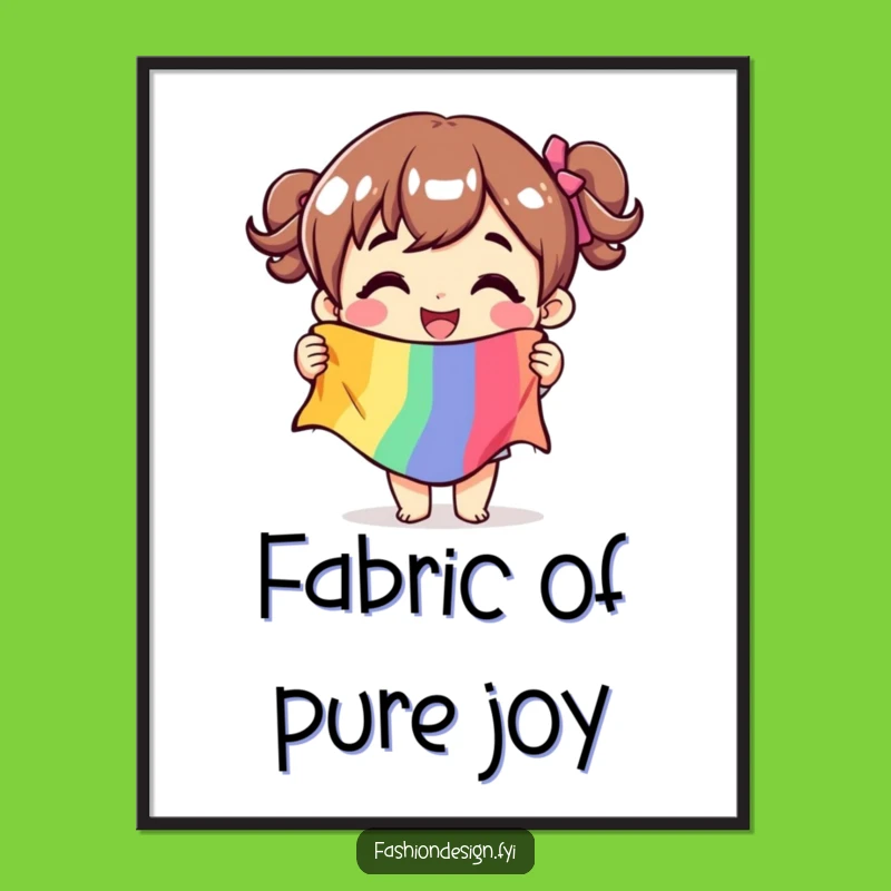 Free Printable Fabric Swatch Wall Art: Funny Downloadable Decor for a Crafter's Haven!