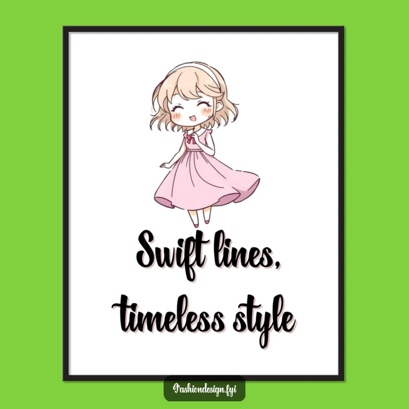 Free Printable Fashion Sketch Wall Art: Funny Downloadable Decor for a Designer's Dream!