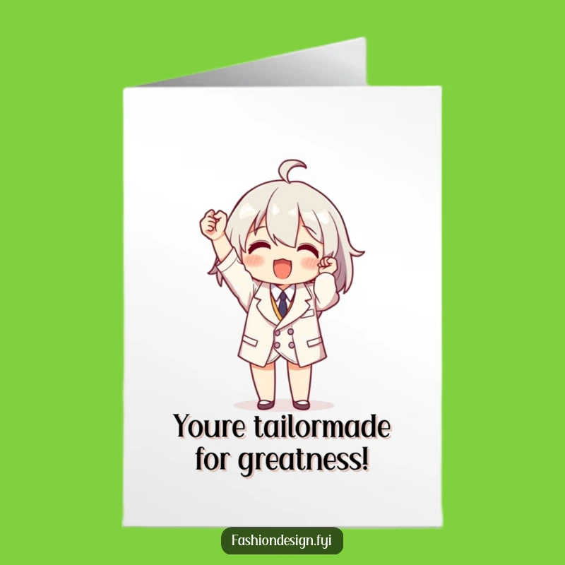 Free Printable Birthday Card: Tiny Tailor Triumph - Hilarious DIY Downloadable Greeting