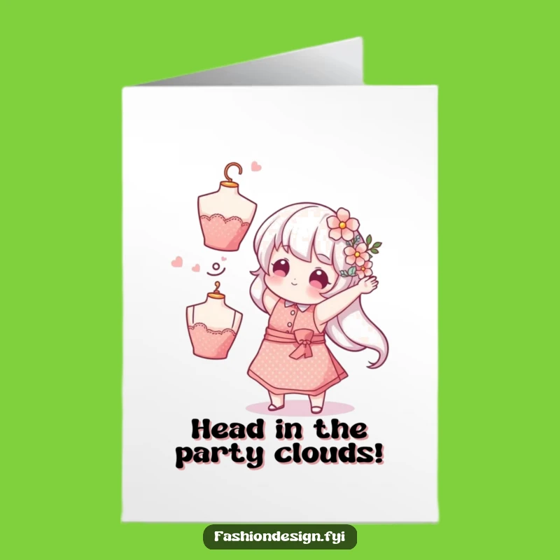 Free Printable Birthday Card: Whimsical Florist - Funny Downloadable Gift!