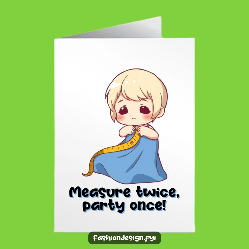 Funny Free Printable Birthday Card: Measuring Tape Moment - Your DIY Celebration Download