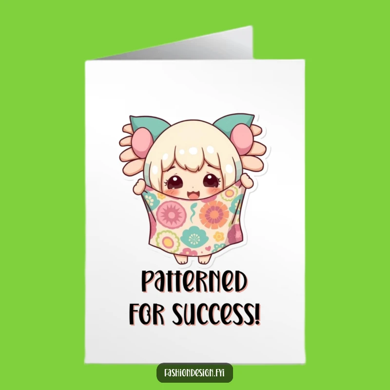 Free Printable Congrats Card: Delighted Fabric Character for Celebrations Downloadable