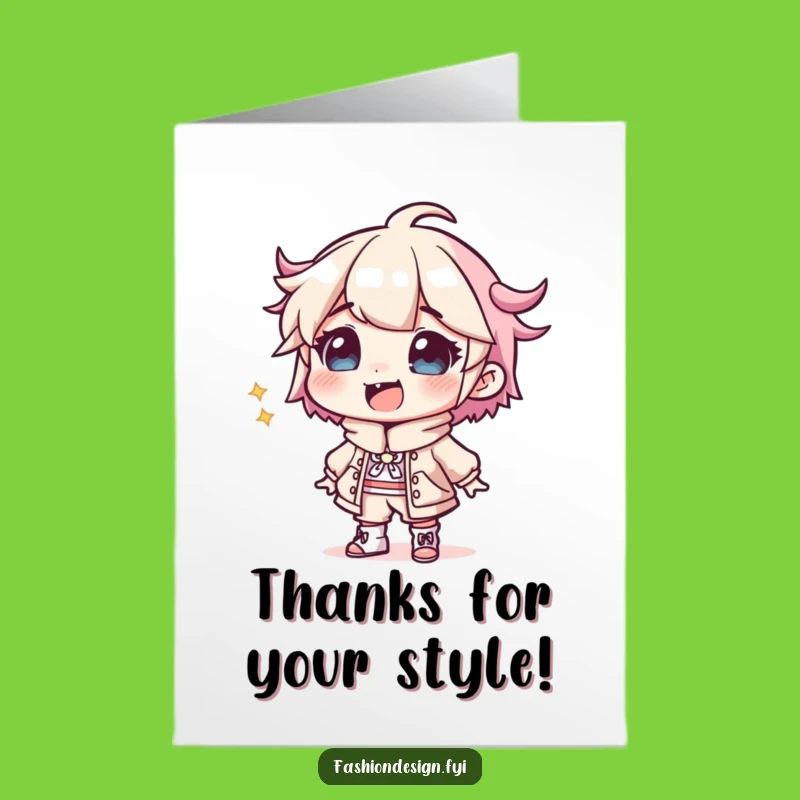 Free Printable Thank You Card: Designer's Wacky Thanks!