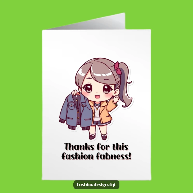 Free Printable Thank You Card: Stylish Gratitude - Chic Downloadable Gift