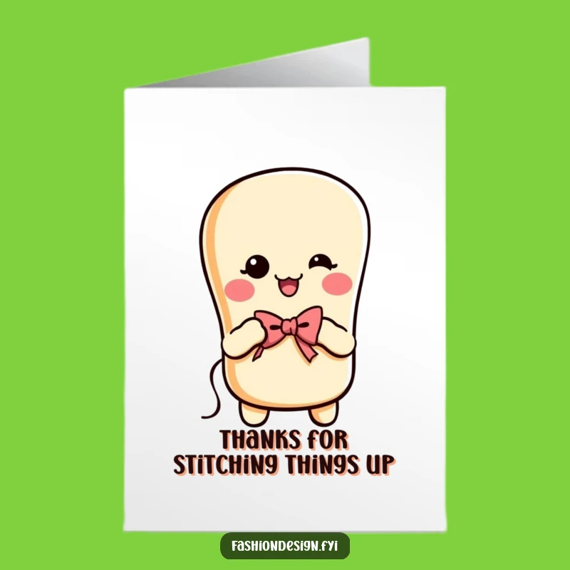 Free Printable Baguette Thank You Card - Crafty & Kind Downloadable