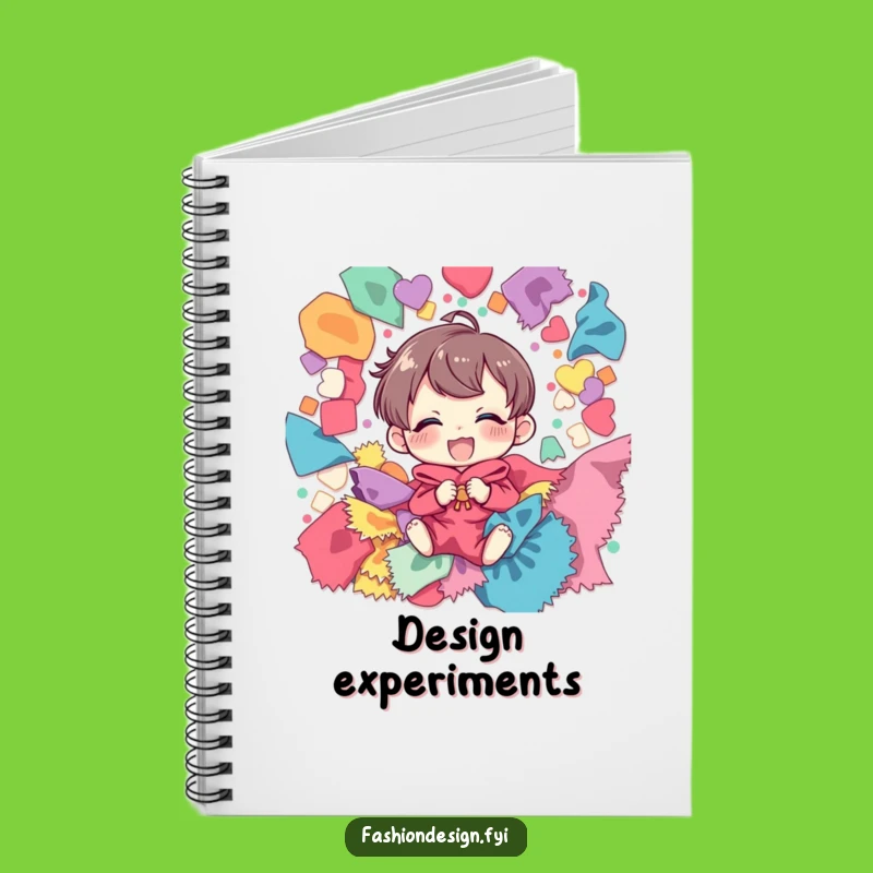 Funny Notebook: Journal Your Ideas Amidst Giggling Crafter and Fabric Scraps