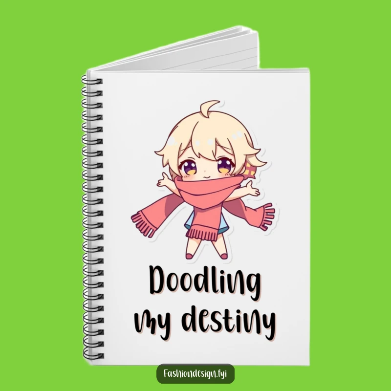 Funny Dramatic Scarf Notebook: Playful Character for Theatrical Notes