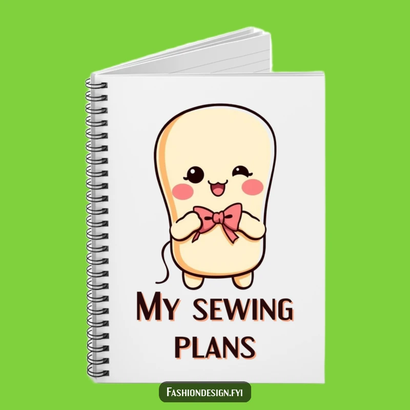 Funny Baguette Sewing Notebook: Hilarious Journal for Crafting Ideas Gift