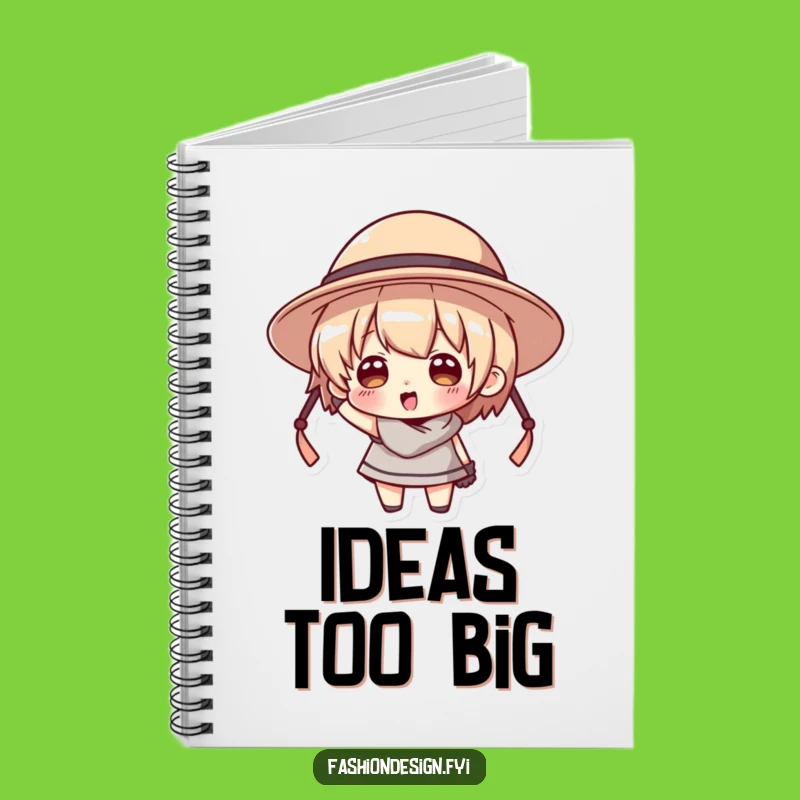 Funny Big Hat Notebook: Jot Down Laughs with This Character Journal