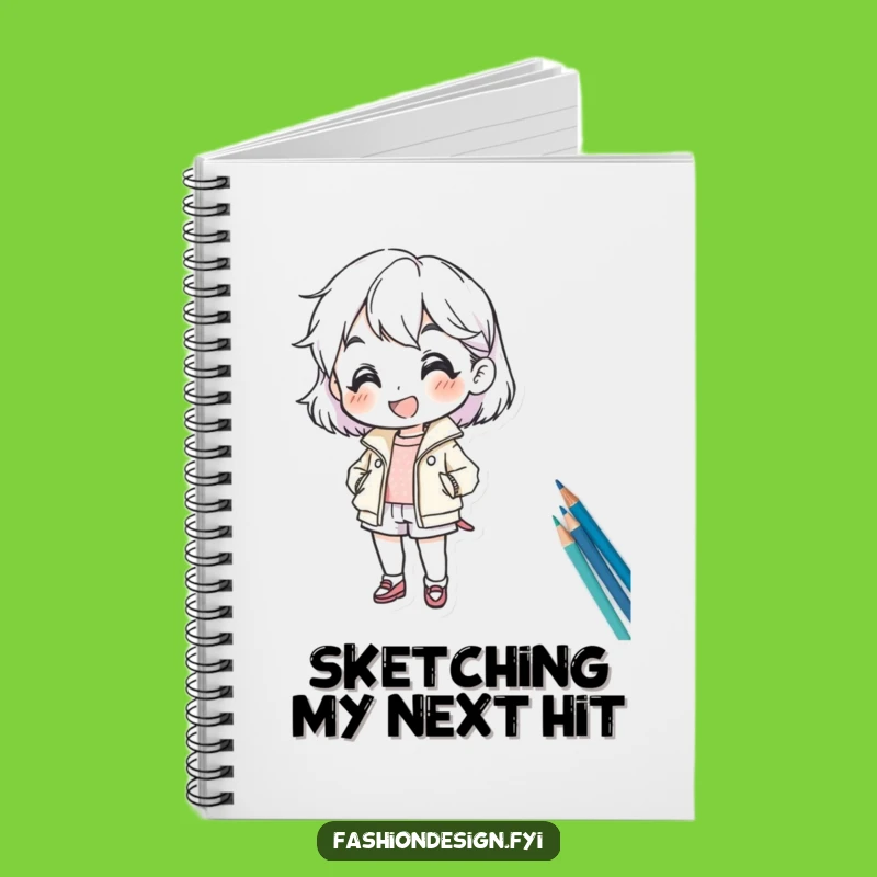 Funny Fashion Sketch Notebook: Designer's Journal, Ideal Funny Gift for Dreamers