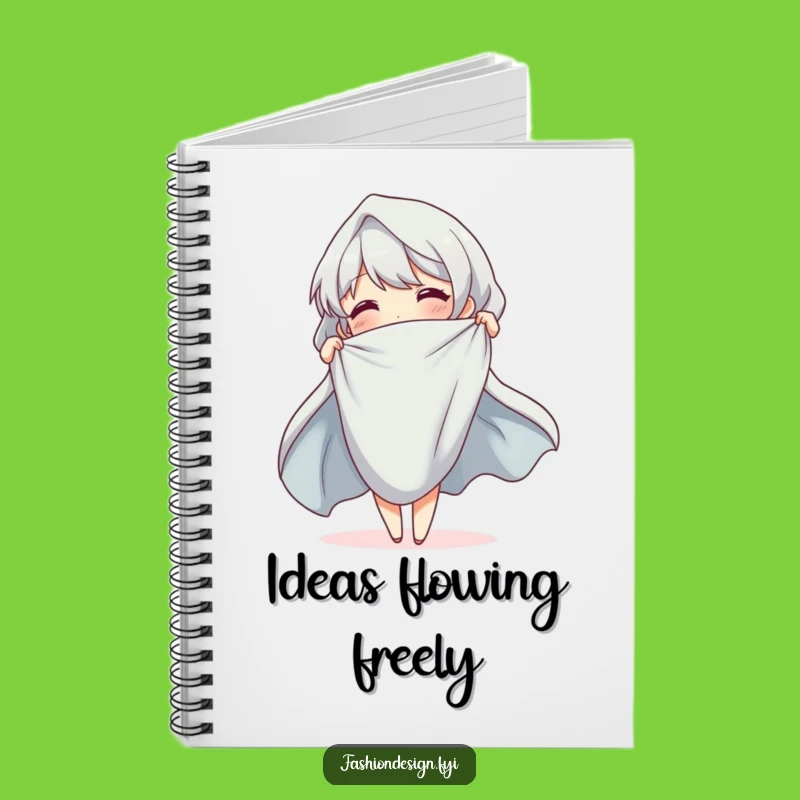 Funny Elegant Design Notebook: Cheerful cloth ideas, a creative funny gift for artists.