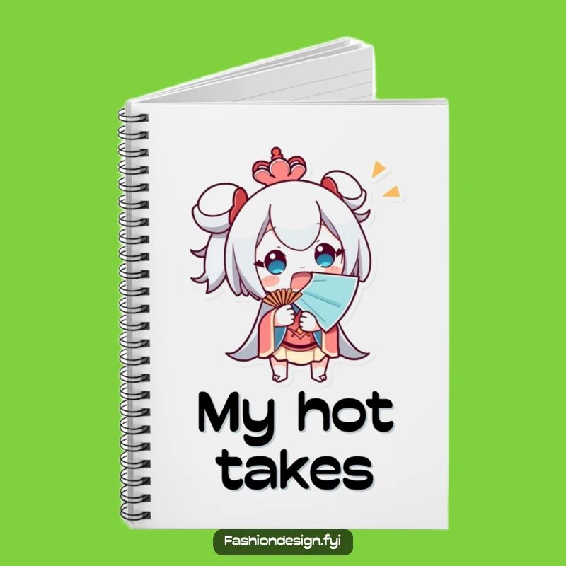 Funny Heatwave Notebook: Surprised fanning ideas, a creative funny gift for planners.