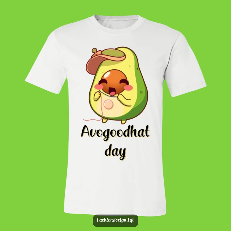 Funny Avocado Sewing T-Shirt: Quirky Crafter's Apparel Gift for Little Projects