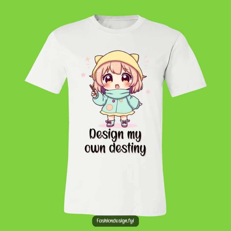 Funny Fashion Sketcher T-Shirt: Whimsical Outfit - Style Icon!