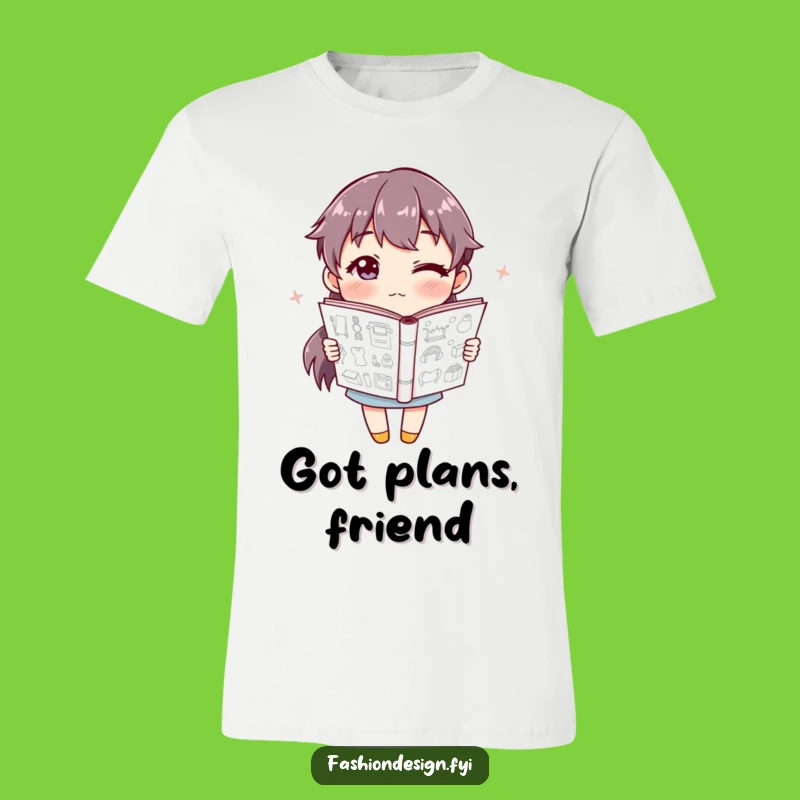 Funny Winking Sketchbook Tee: Artist with designs, a humorous funny gift for creators.