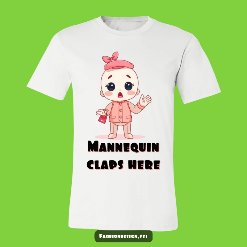 Funny Mannequin T-Shirt: Surprised Applause Design, a Hilarious Gift for Fans