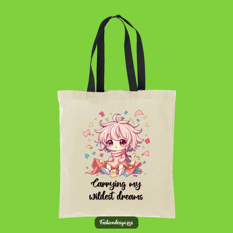 Funny Creative Chaos Fabric Scraps Tote Bag - Carry Your Crafting Joy