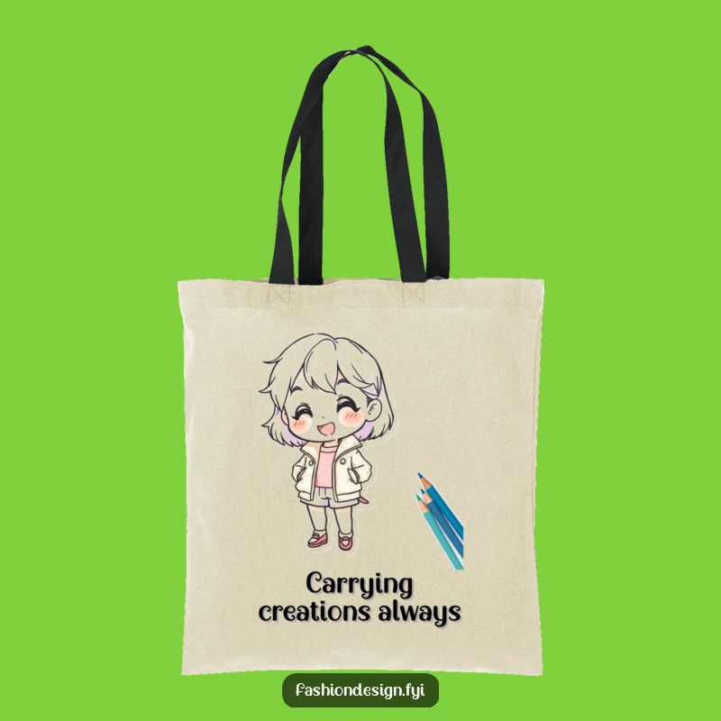 Funny Fashion Sketch Tote Bag: Stylish Designer Carryall, Perfect Funny Gift for Creatives