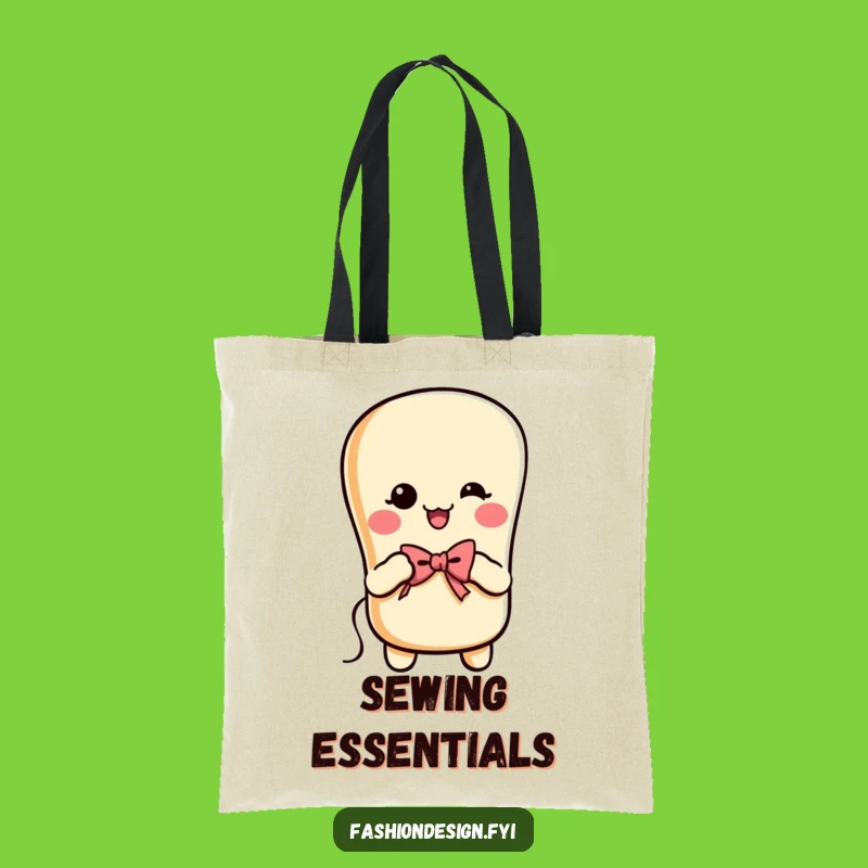 Funny Baguette Stitching Tote Bag: Cheerful Baker's Carry-All Gift